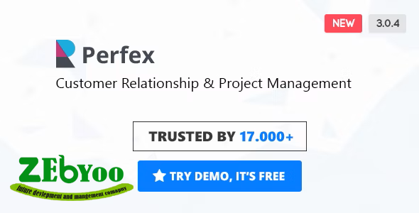 Perfex v3.0.0 - Powerful Open Source CRM zebyoo