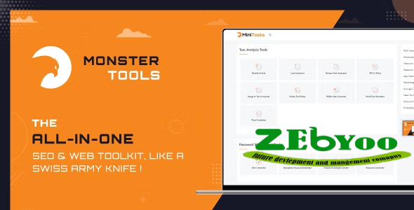 MonsterTools v1.3.1 - The All-in-One SEO & Web Toolkit, like a Swiss Army Knife - nulled