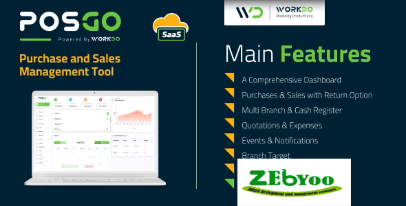 POSGo SaaS - Purchase and Sales Management Tool zebyoo
