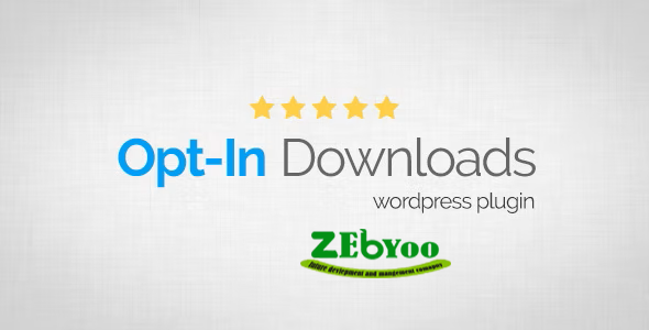 Opt-In Downloads v4.07 – WordPress Plugin Free